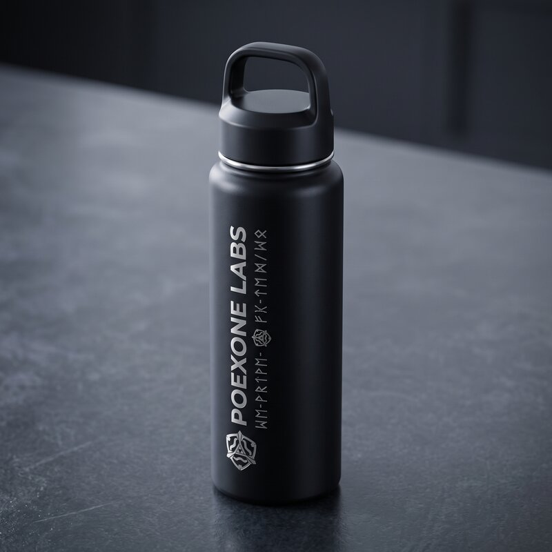 Zero-Trust Mesh Vacuum Steel Flask (24oz)