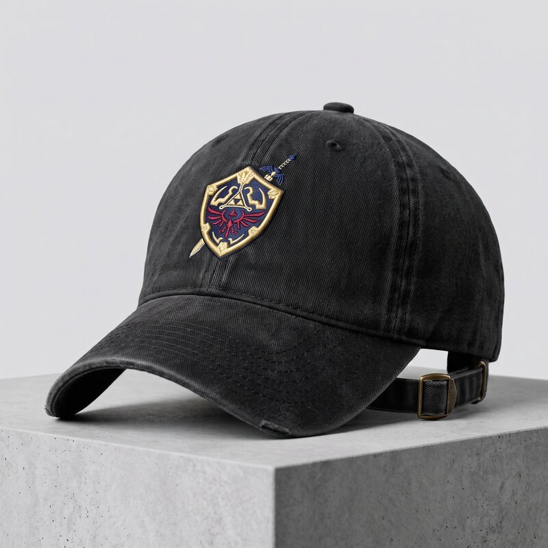 Hylian Shield Distressed Vintage Cap